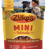 Zuke's Mini Naturals Training Dog Treats Peanut Butter and Oats Recipe